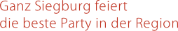 Mit Leichtigkeit und guter Laune - Ganz Siegburg feiert die beste Party der Region